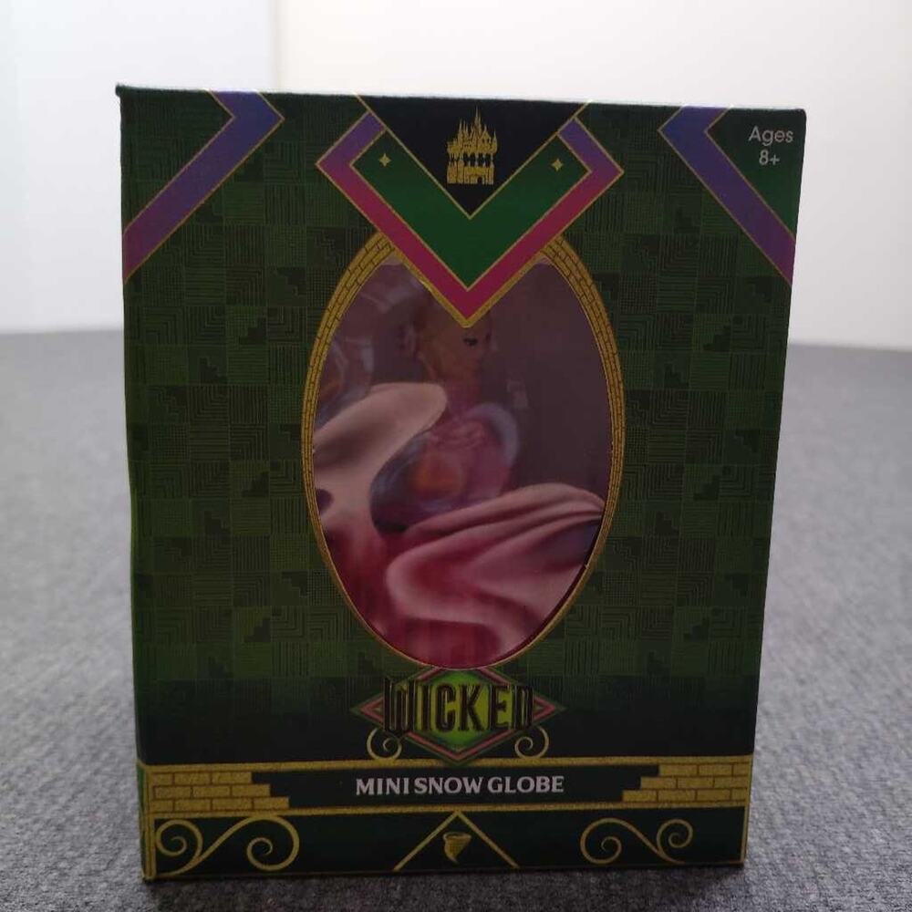 Wicked The Musical Glinda Good Witch Mini Snow Globe Broadway Universal NIB